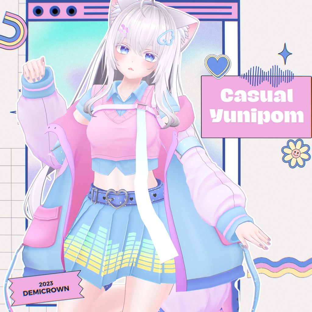 【萌対応】Cusual Yunipom♡カジュアルユニポム【VRChat】