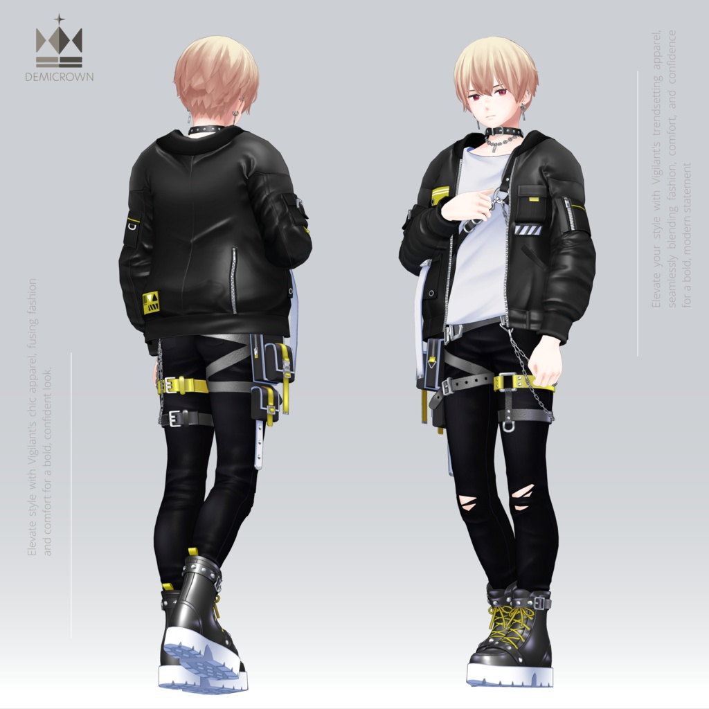 【杏里対応】Vigilant Style【VRChat】