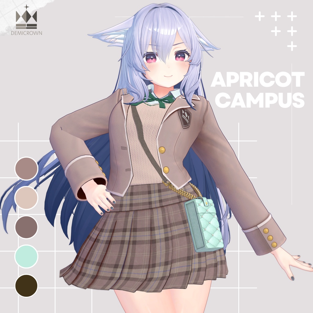 【VRChat】Apricot Campus【桔梗/萌/マヌカ/ライム/セレスティア対応】
