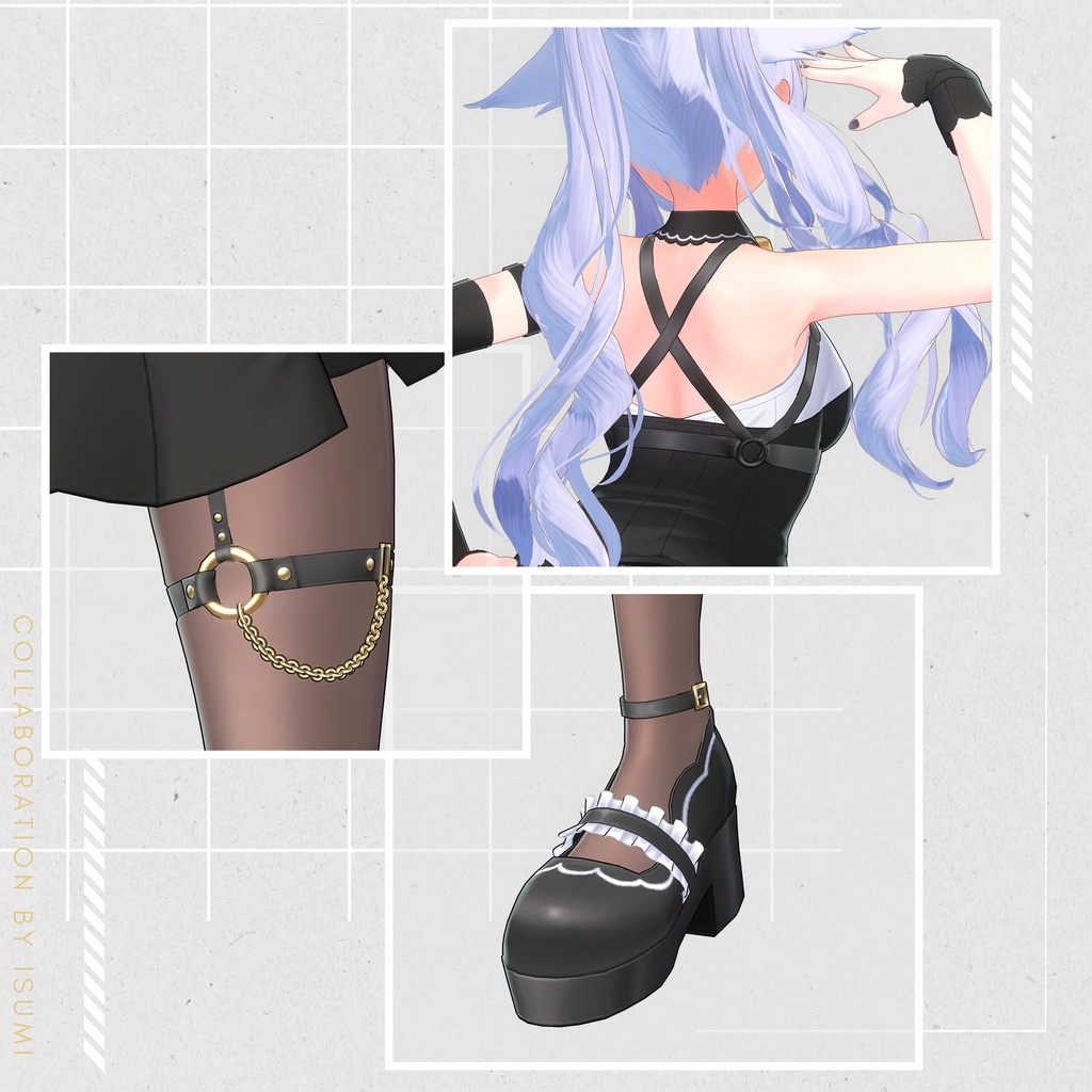 【桔梗・萌・マヌカ・ライム対応】GIZMO LOOK SETUP【VRChat】