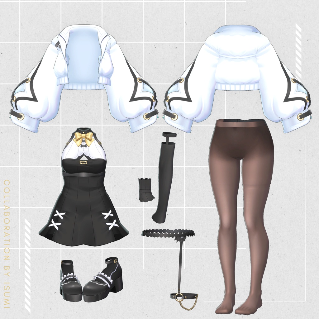 【桔梗・萌・マヌカ・ライム対応】GIZMO LOOK SETUP【VRChat】