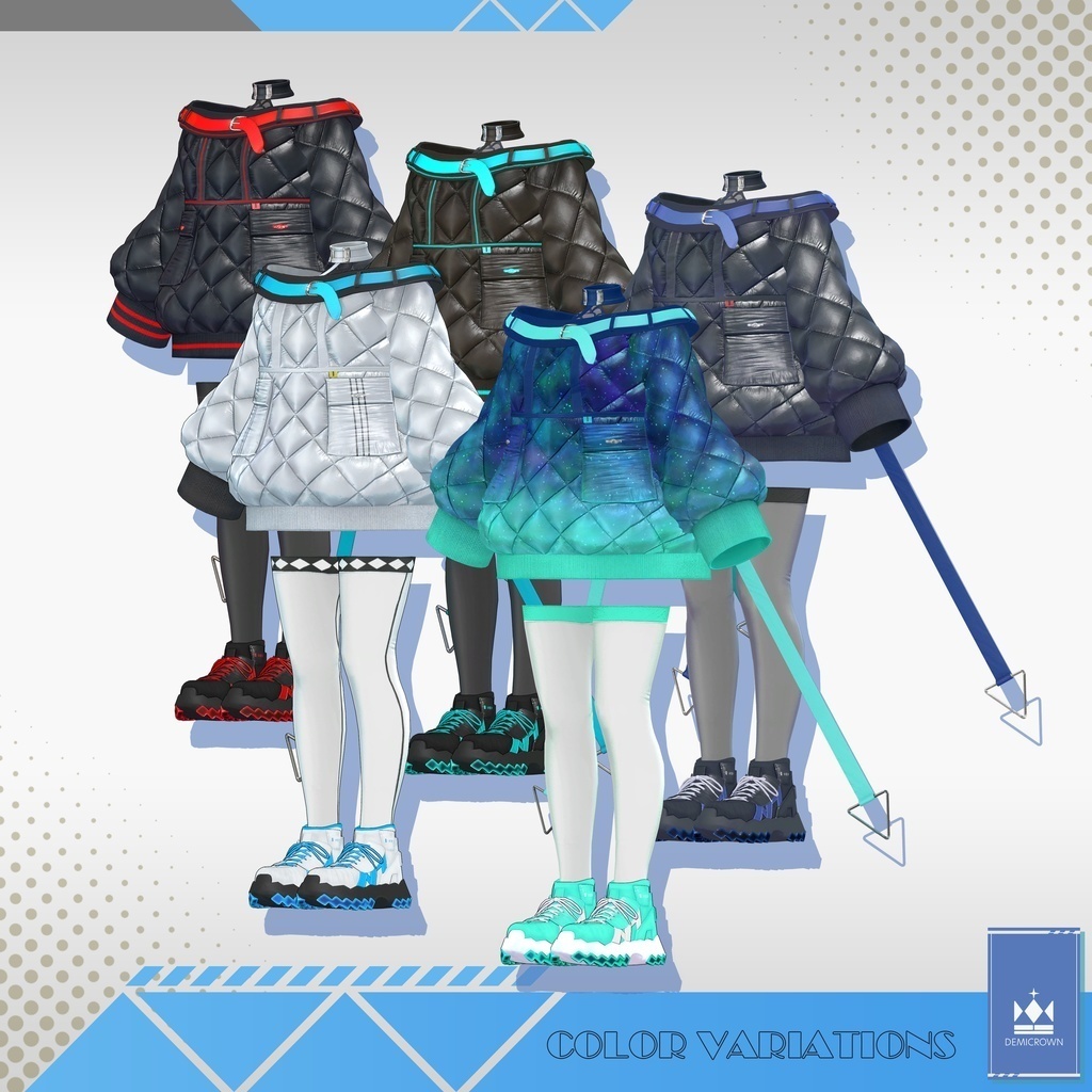 【3アバターFullpack】Nordisk Varme【VRChat】