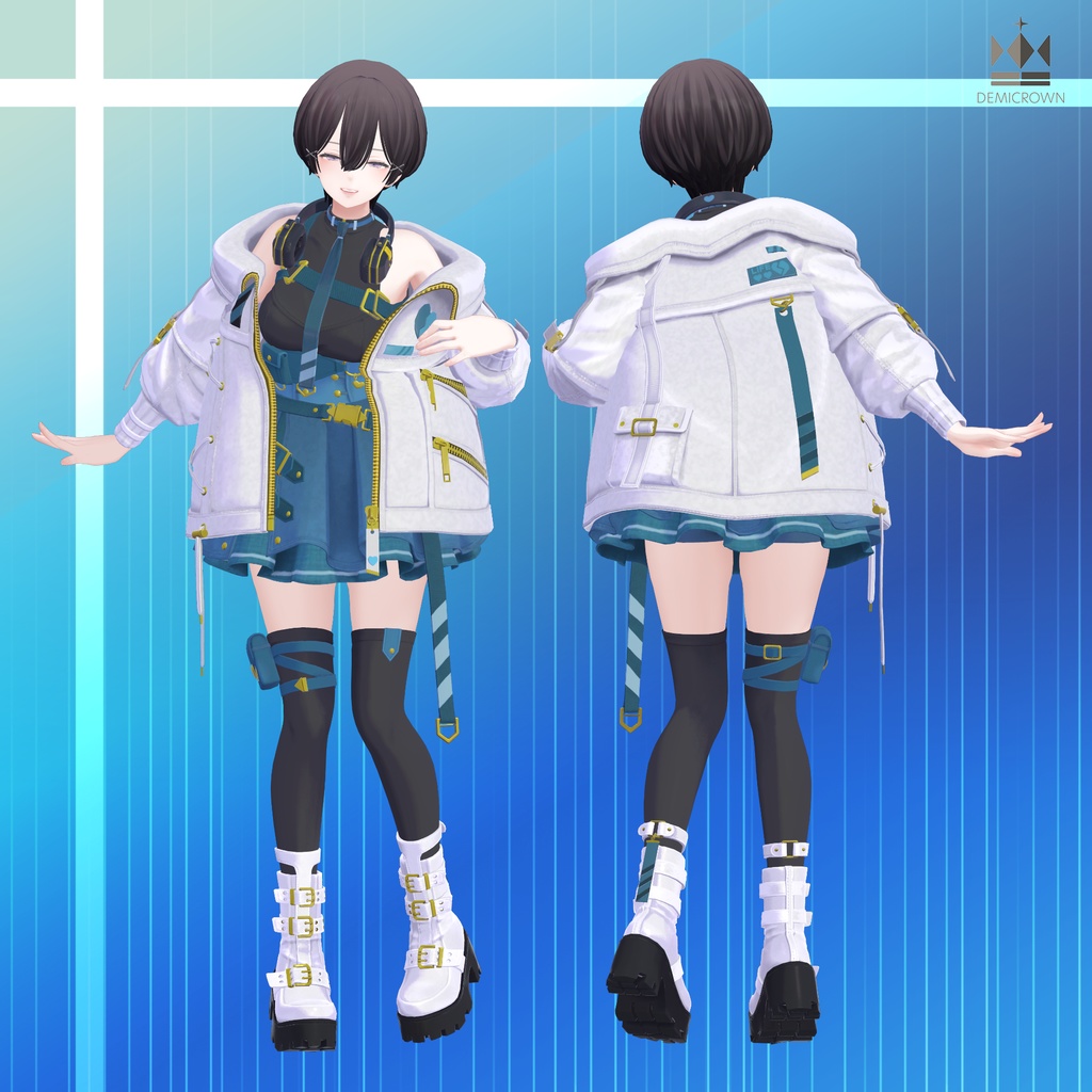 【VRChat】Ebony Stola【森羅対応】