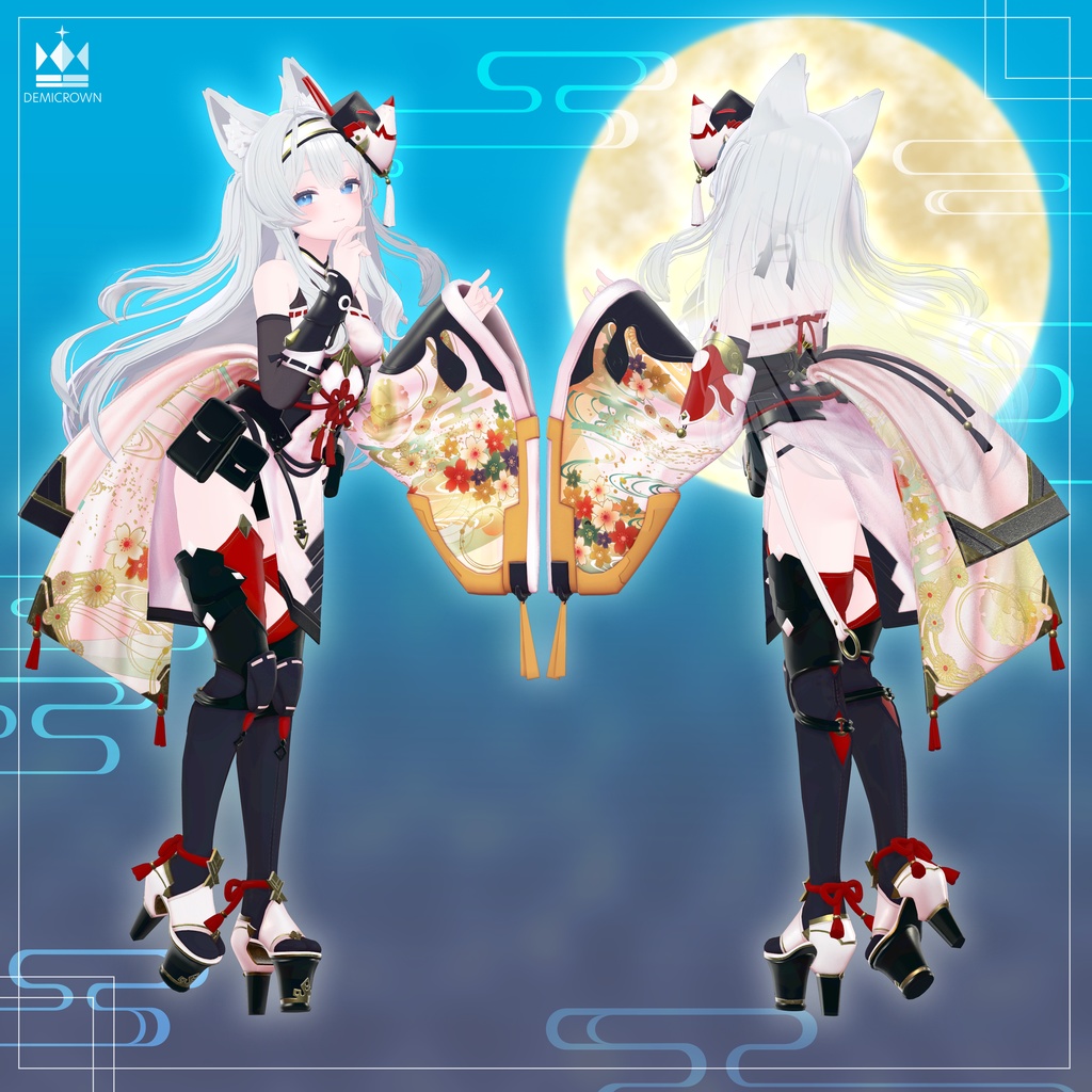 【VRChat】緋霜羽纏【桔梗/マヌカ/萌/ライム/セレスティア】