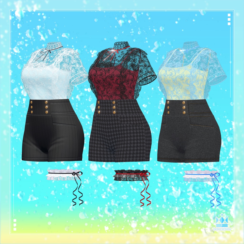 【VRChat】Refresh Limone【桔梗/マヌカ/萌/ライム/セレスティア】