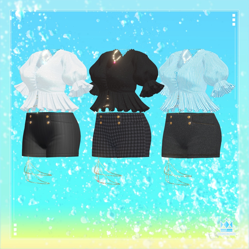 【VRChat】Refresh Limone【桔梗/マヌカ/萌/ライム/セレスティア】