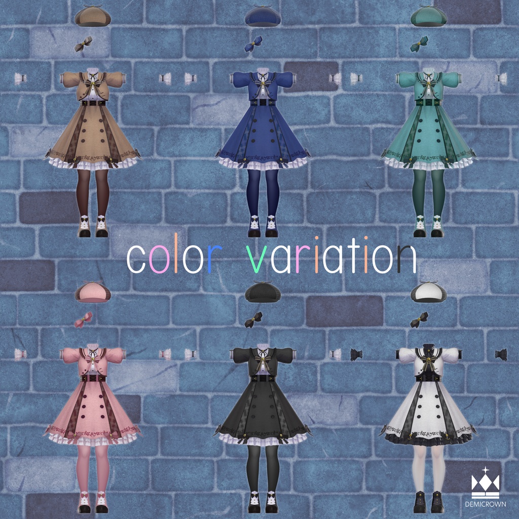 【VRChat】Classical Chocolate【桔梗/マヌカ/ライム/セレスティア/Sio/萌/しなの/愛莉】