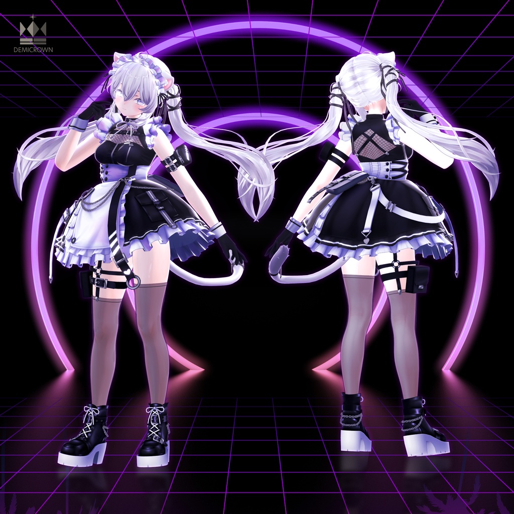 【Sio対応】CYBER MAID【VRChat】