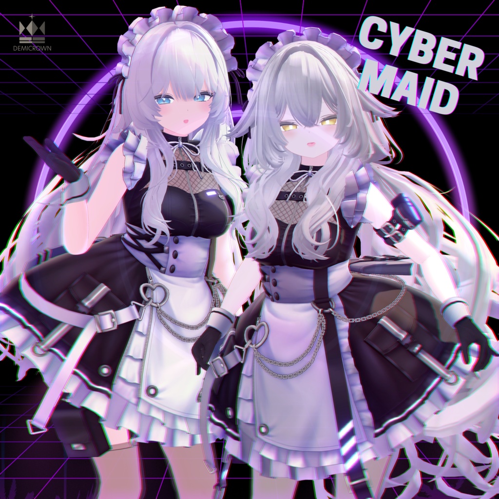 SALE～3/6【瑞希＆ルルネ対応】CYBER MAID【VRChat】