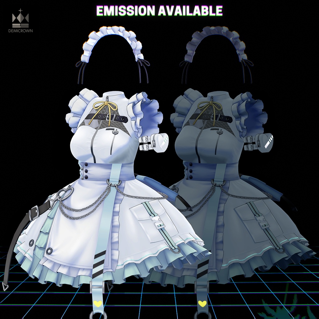 【ギズモ対応】CYBER MAID【VRChat】