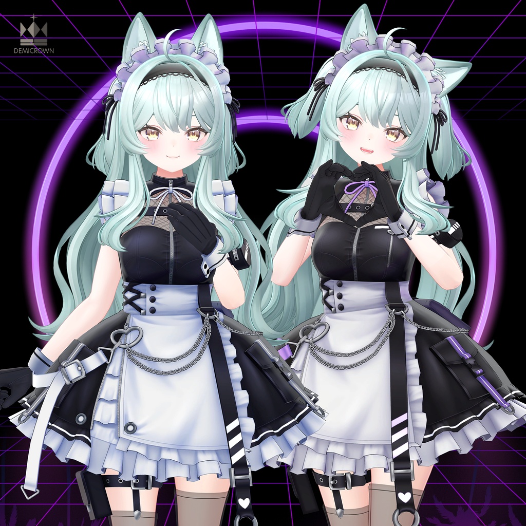 【ギズモ対応】CYBER MAID【VRChat】