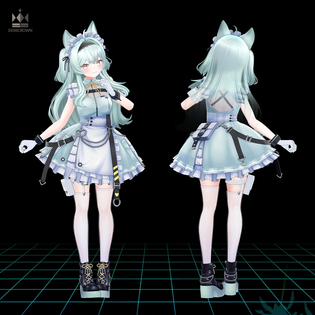 【ギズモ対応】CYBER MAID【VRChat】