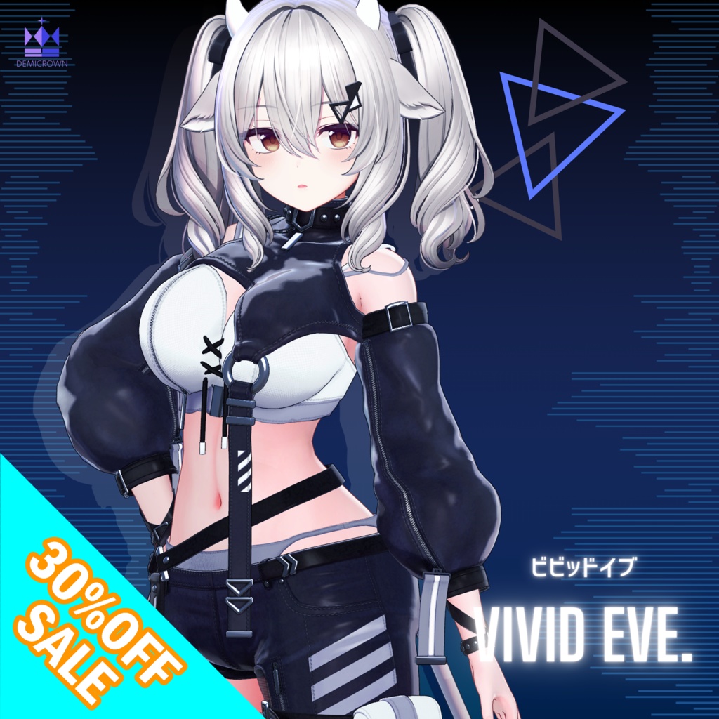 ★セール★【ミルティナ対応】Vivid Eve【VRChat】