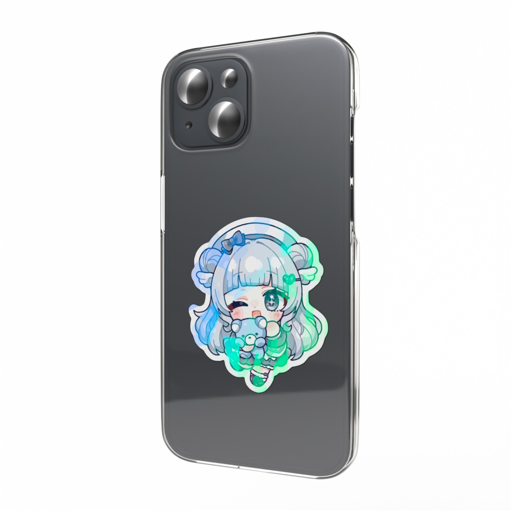 Twitchフォロワー3000人記念　ホログラムステッカー