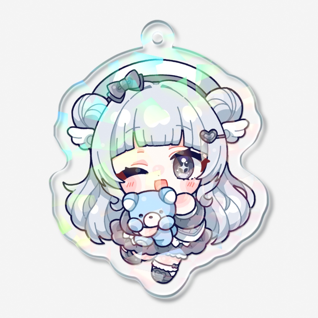 Twitchフォロワー3000人記念　ホログラムアクキー