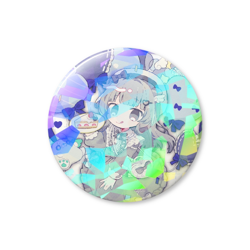あおべる生誕祭　限定ホログラム缶バッジ