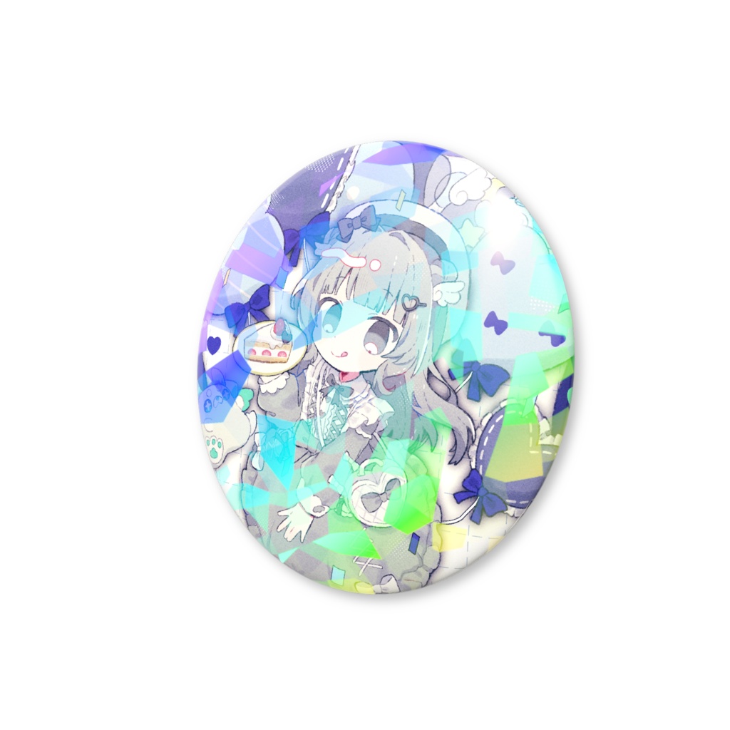 あおべる生誕祭 限定ホログラム缶バッジ