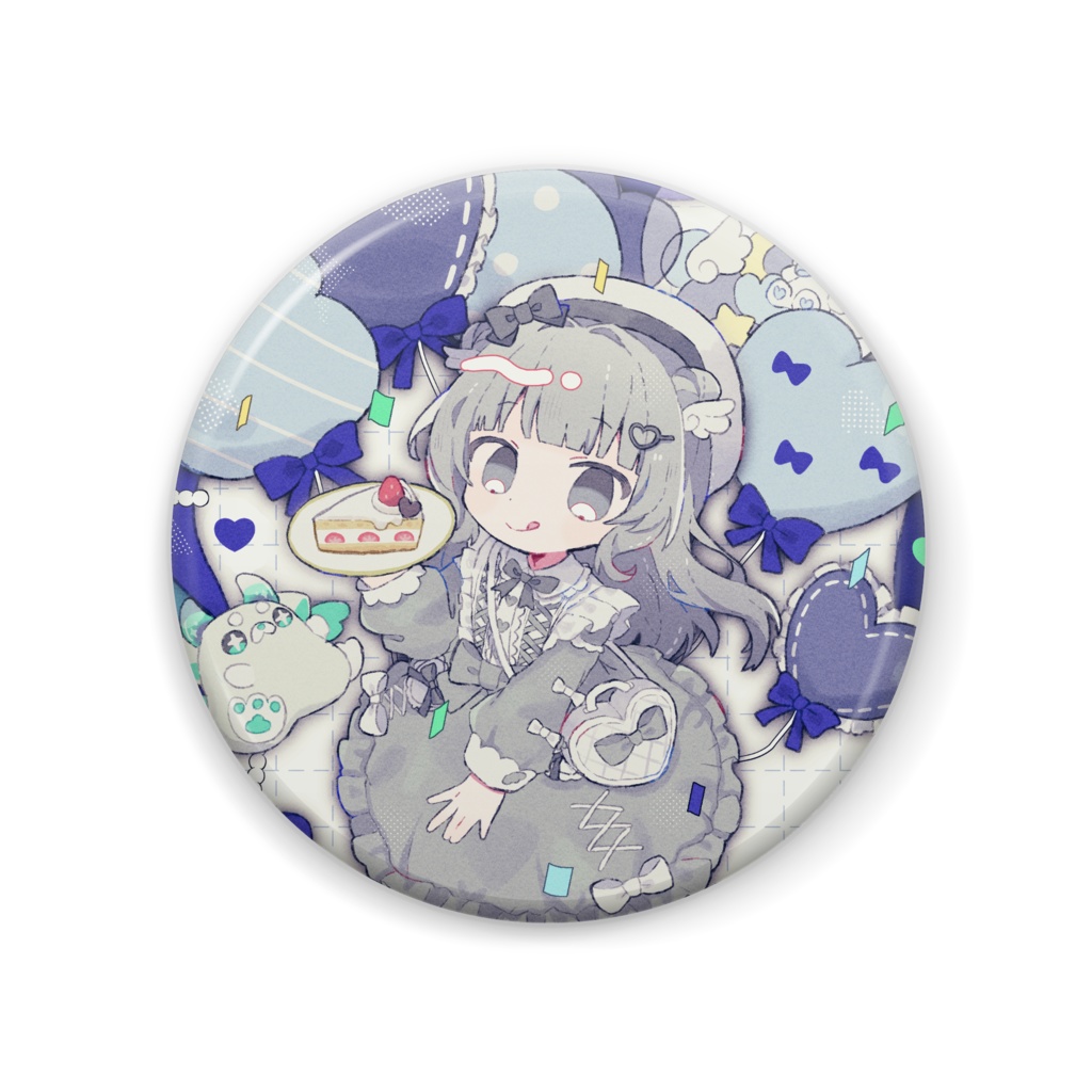 あおべる生誕祭　限定缶バッジ
