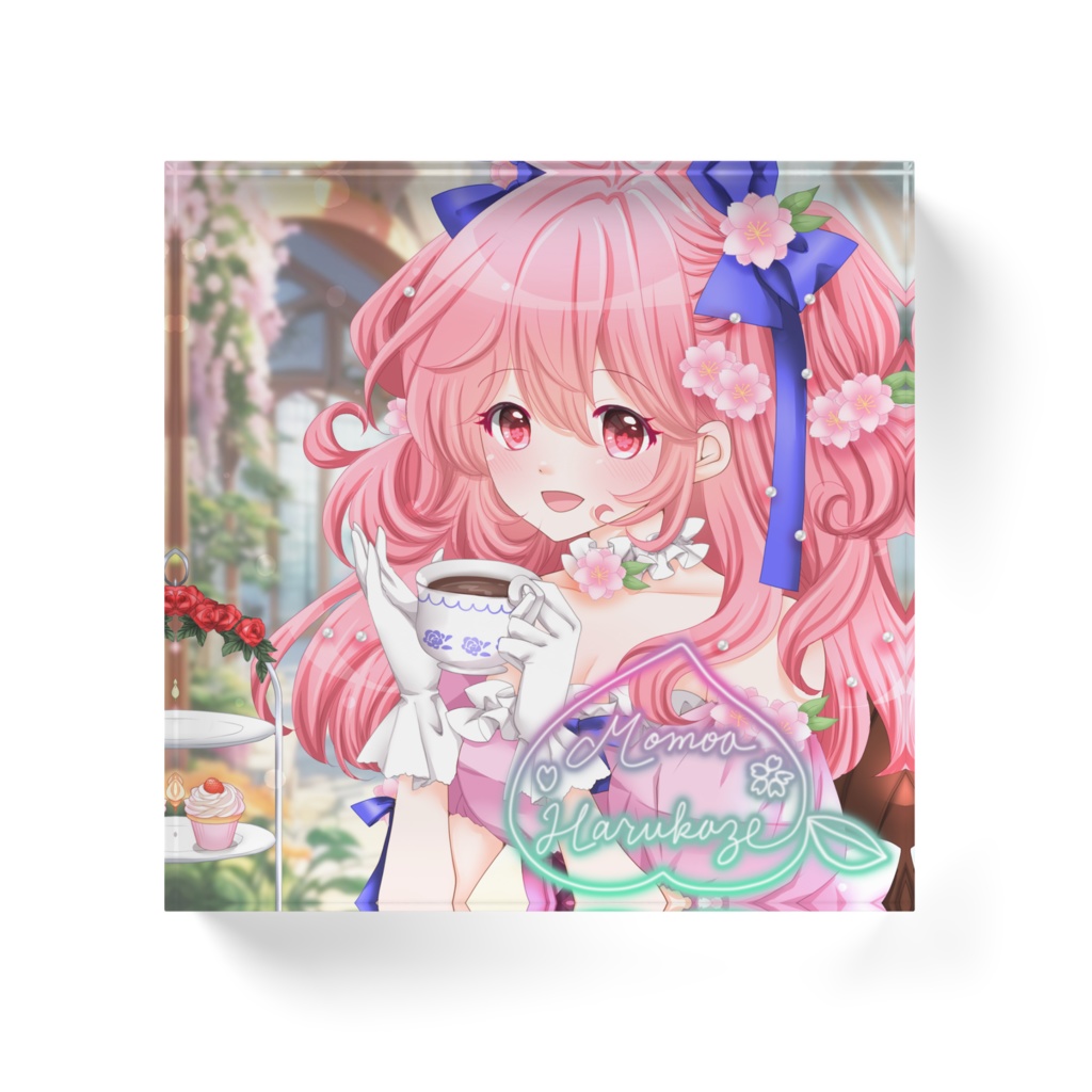 アクリルブロックお茶会1枚絵