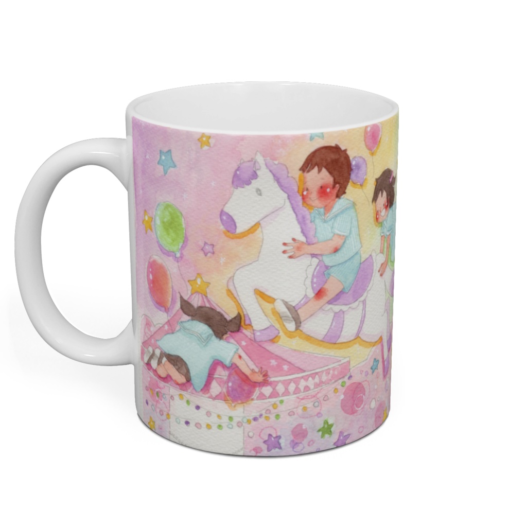 夢のふわふわメリーゴーランド