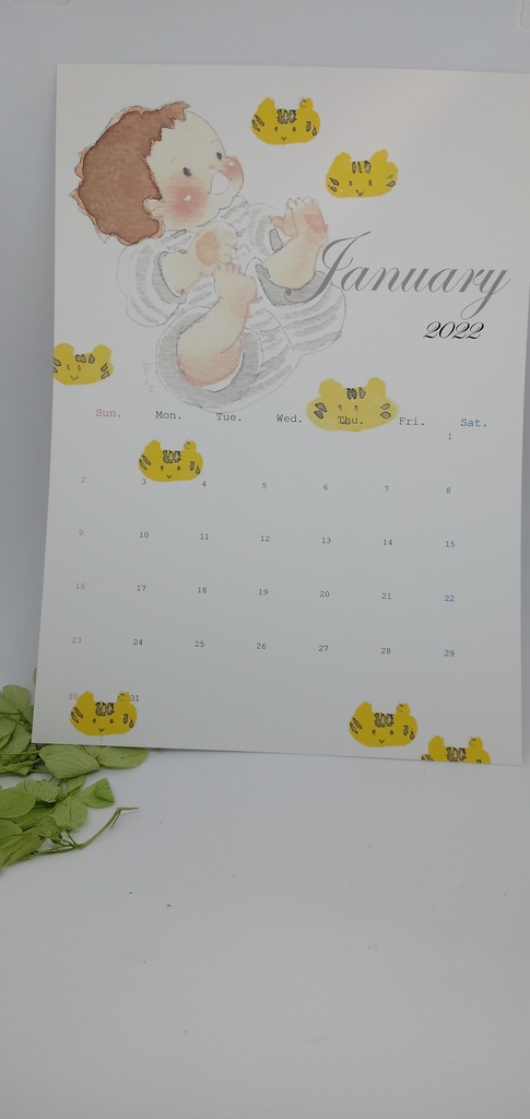 ほんわか赤ちゃんカレンダー2022