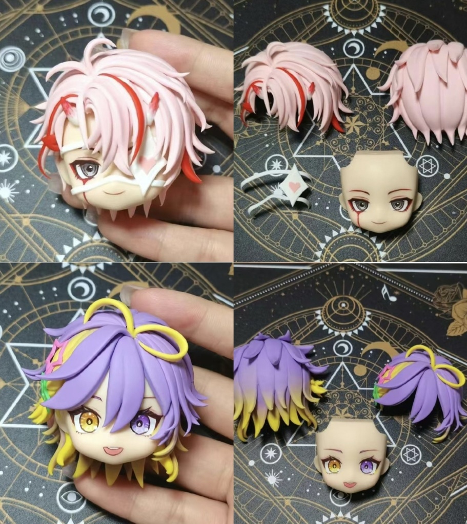 カスタムヘッドパーツオーダー受付[注釈:ねんどろいどどーる（archetype）に取り付け可能です]