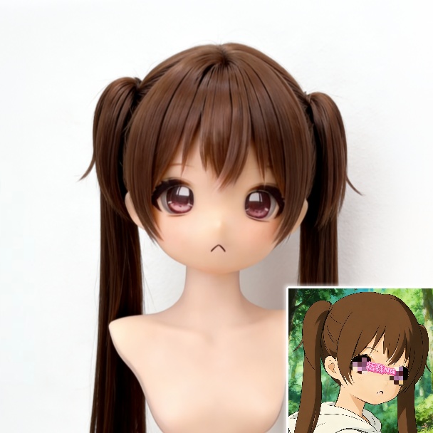 【オーダーメイド】1/3・1/4サイズ 二次元ドールヘッド制作[ボークス® DDH/MDD等に対応]