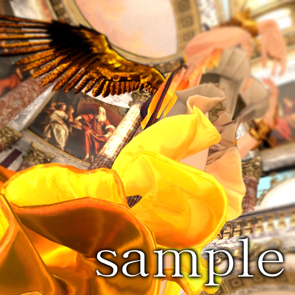 【 ミダリス対応 】〘 𝔼𝕃 𝔻𝕠𝕣𝕒𝕕𝕠 〙 顔・体・髪・衣装用 差し替えマテリアル・テクスチャセット