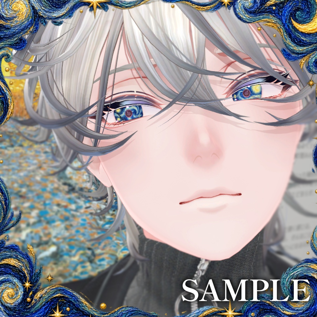 【 24アバター対応 】✮。゚ 星月夜に溺れて 。゚✮ 𝙶𝚒𝚏 𝙴𝚢𝚎 𝙼𝚊𝚝𝚎𝚛𝚒𝚊𝚕