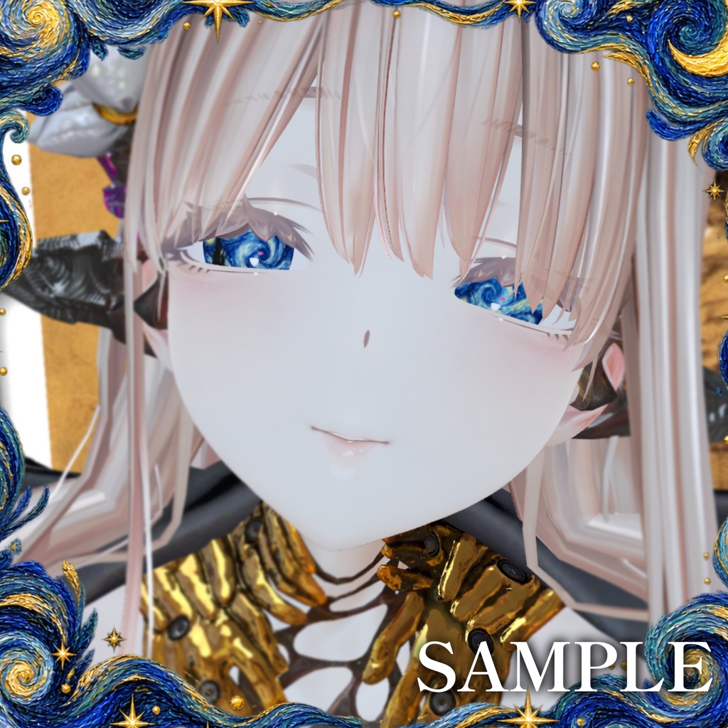 【 24アバター対応 】✮。゚ 星月夜に溺れて 。゚✮ 𝙶𝚒𝚏 𝙴𝚢𝚎 𝙼𝚊𝚝𝚎𝚛𝚒𝚊𝚕