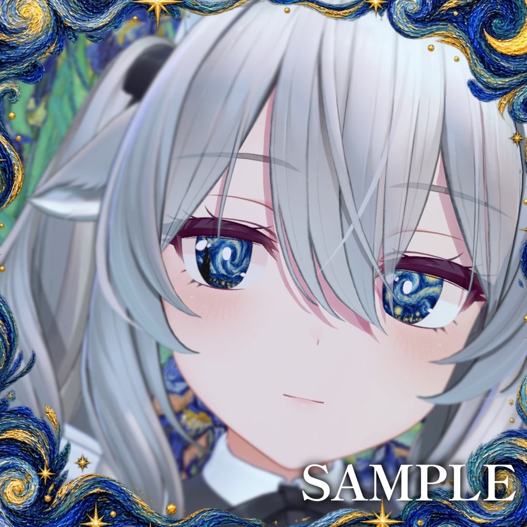 【 24アバター対応 】✮。゚ 星月夜に溺れて 。゚✮ 𝙶𝚒𝚏 𝙴𝚢𝚎 𝙼𝚊𝚝𝚎𝚛𝚒𝚊𝚕