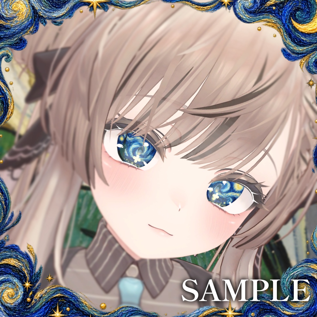 【 24アバター対応 】✮。゚ 星月夜に溺れて 。゚✮ 𝙶𝚒𝚏 𝙴𝚢𝚎 𝙼𝚊𝚝𝚎𝚛𝚒𝚊𝚕