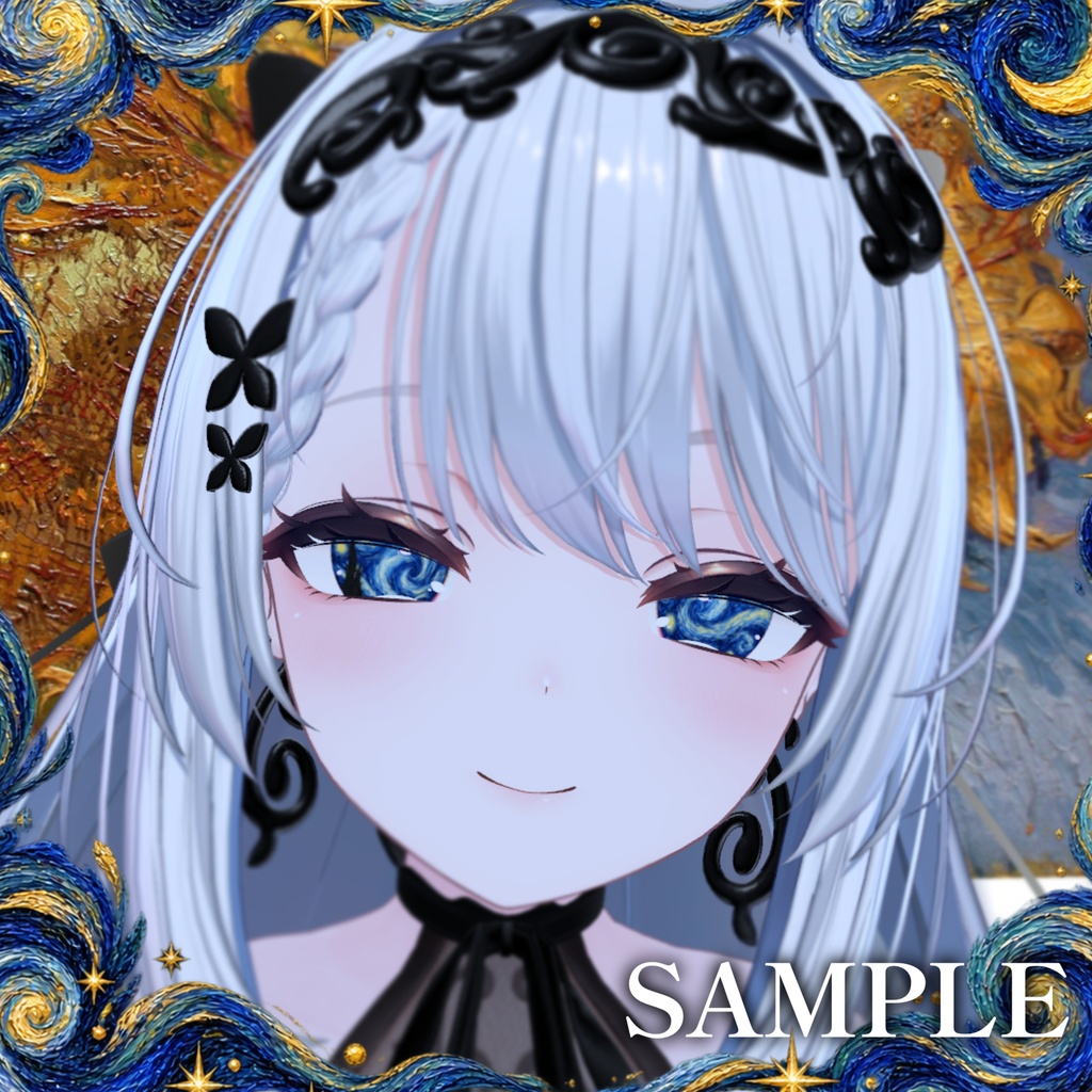 【 24アバター対応 】✮。゚ 星月夜に溺れて 。゚✮ 𝙶𝚒𝚏 𝙴𝚢𝚎 𝙼𝚊𝚝𝚎𝚛𝚒𝚊𝚕