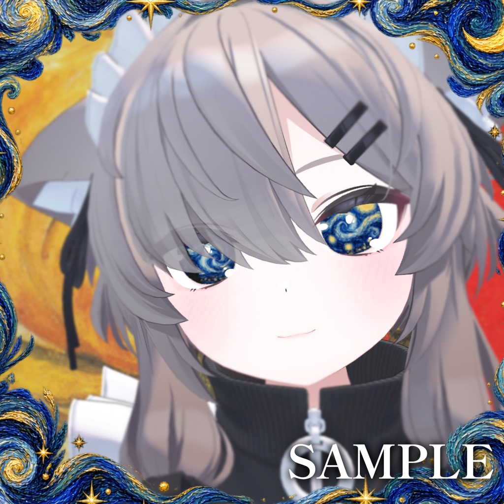【 24アバター対応 】✮。゚ 星月夜に溺れて 。゚✮ 𝙶𝚒𝚏 𝙴𝚢𝚎 𝙼𝚊𝚝𝚎𝚛𝚒𝚊𝚕