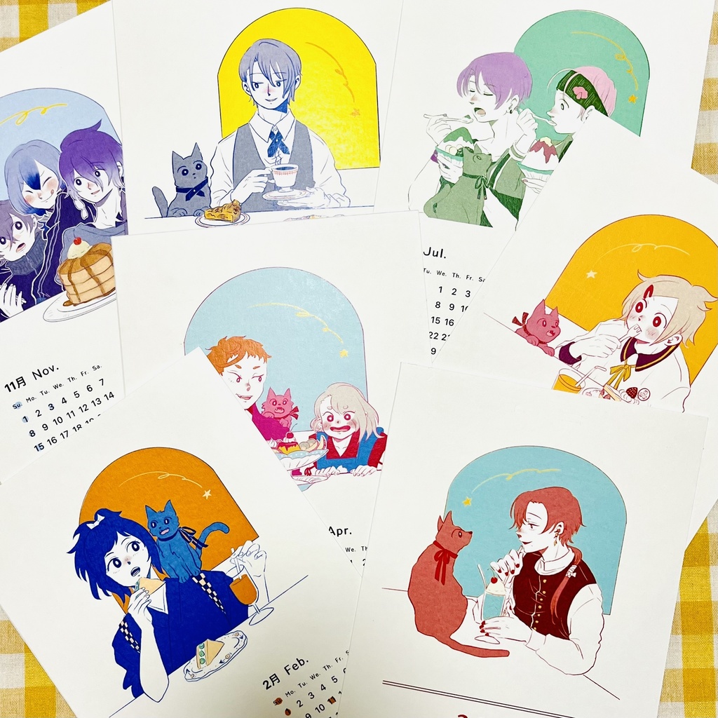 2026カレンダー/新刊/加州清光刺繍トートバッグセット