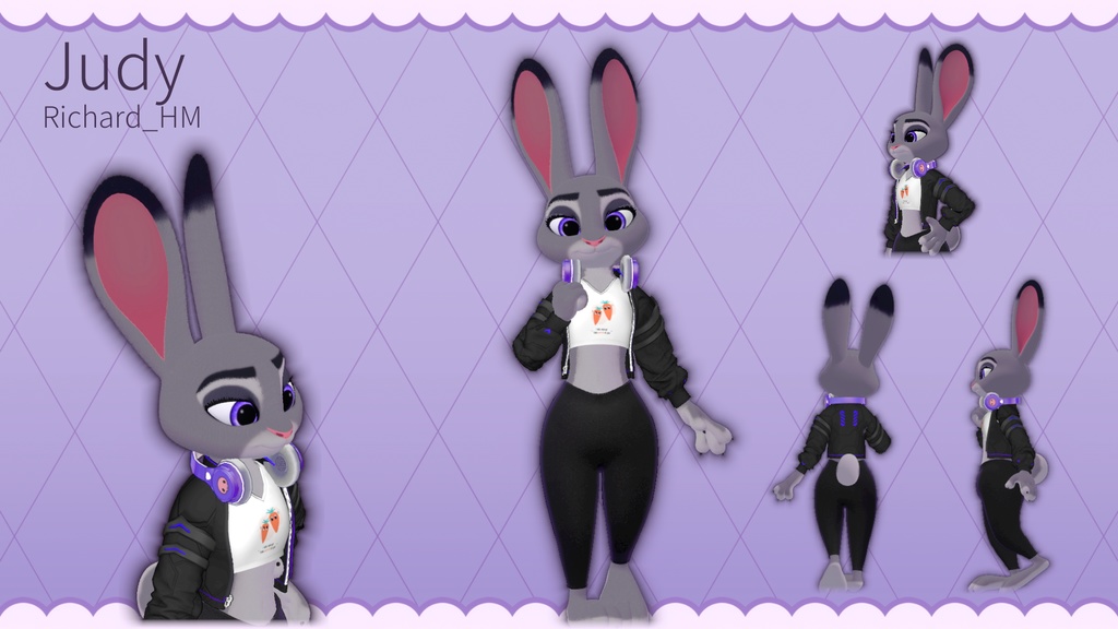 Judy - Vrchat Avatar