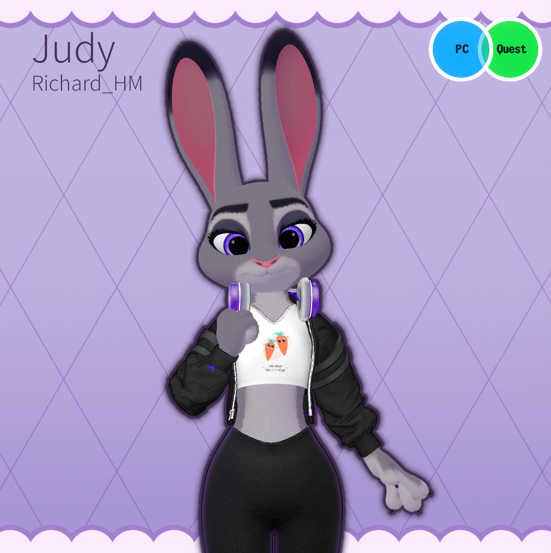Judy - Vrchat Avatar