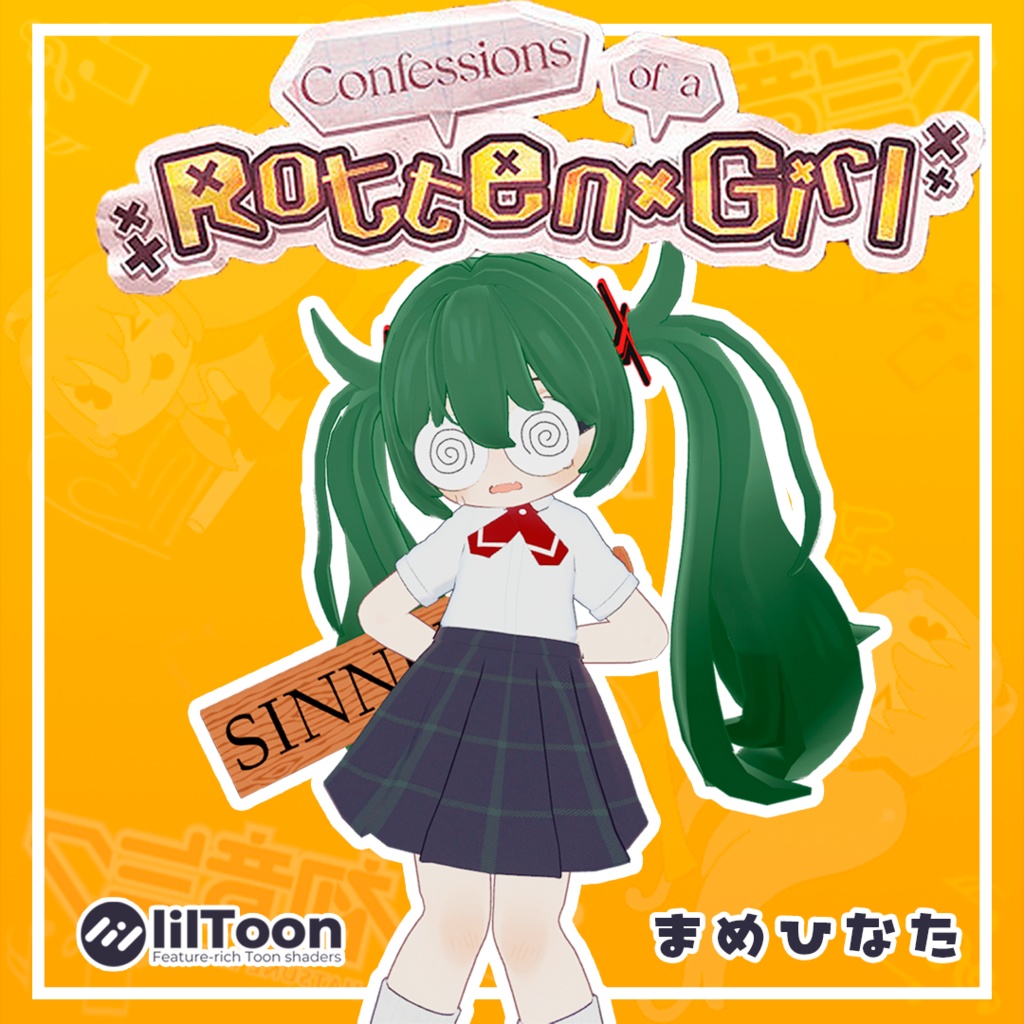 Rotten Girl Outfit - 【VRChat - まめひなた専用衣装】