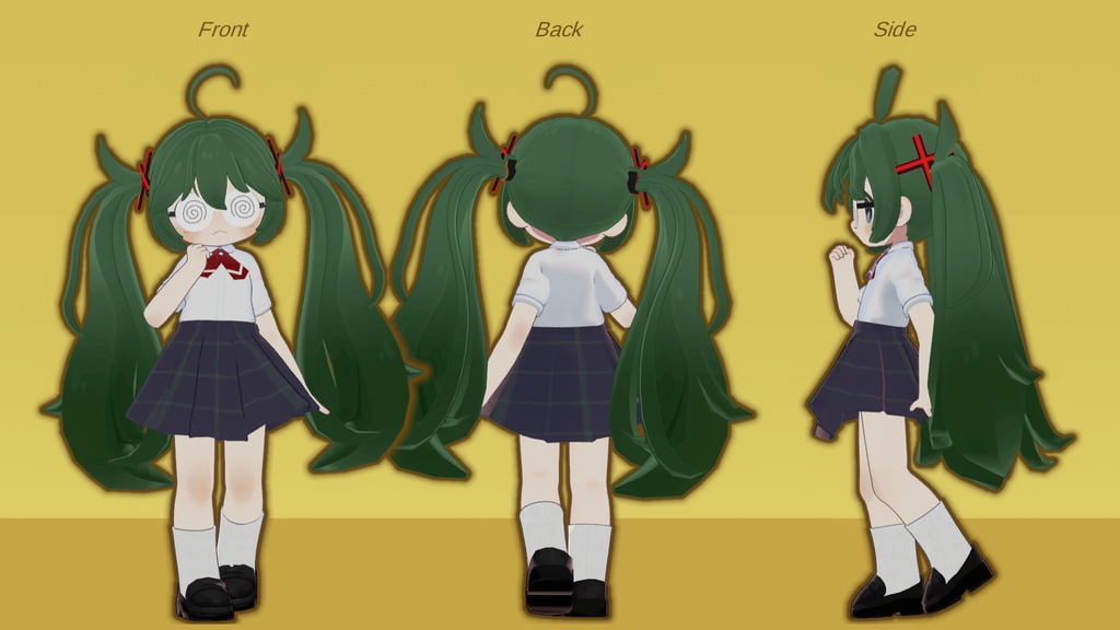 Rotten Girl Outfit - 【VRChat - まめひなた専用衣装】