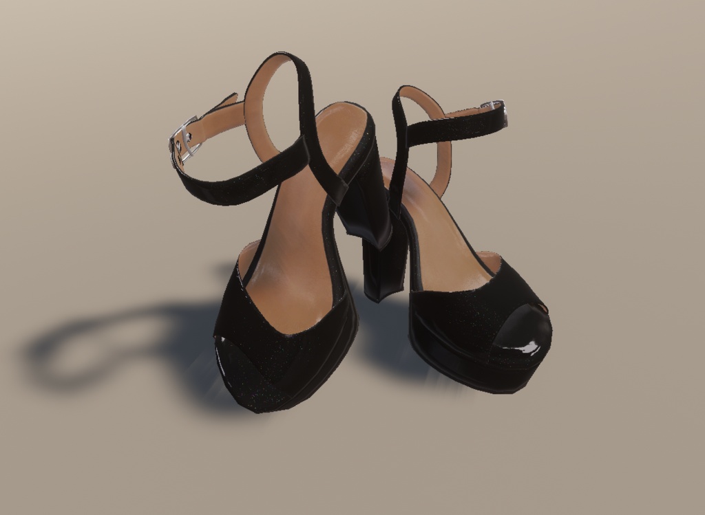【VRC向け 3Dモデル】High Heels | Personal + Commercial