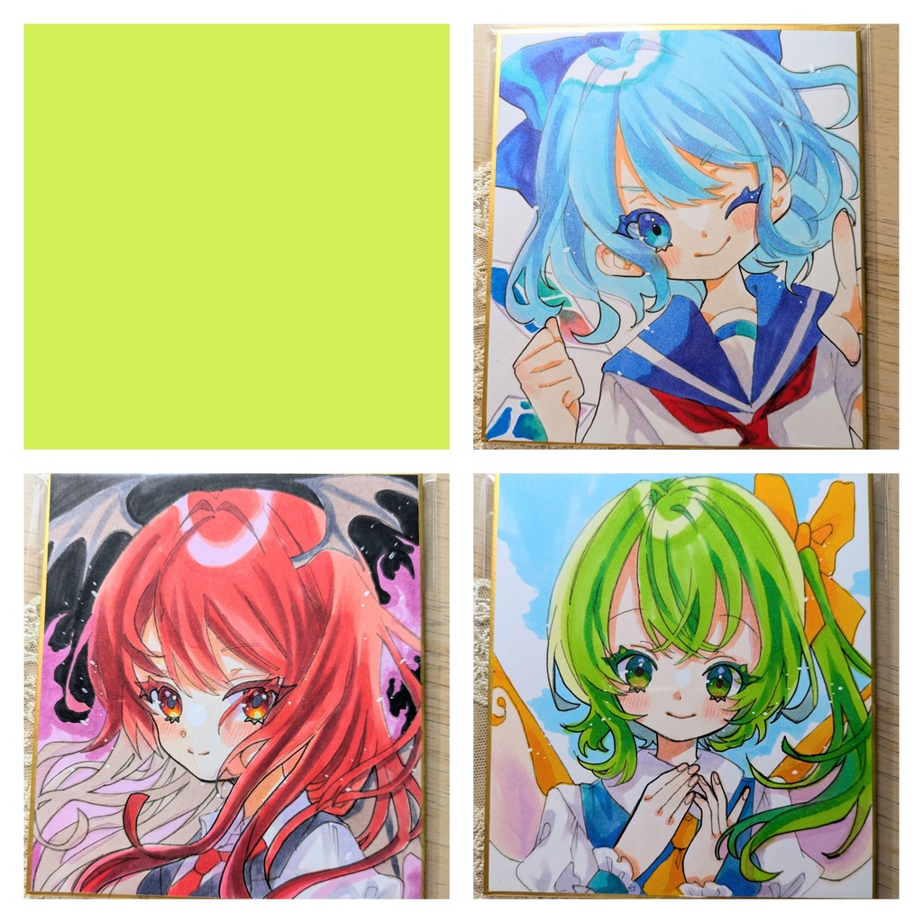 二次創作♦東方project（チルノ、大妖精、小悪魔、古明地こいし）