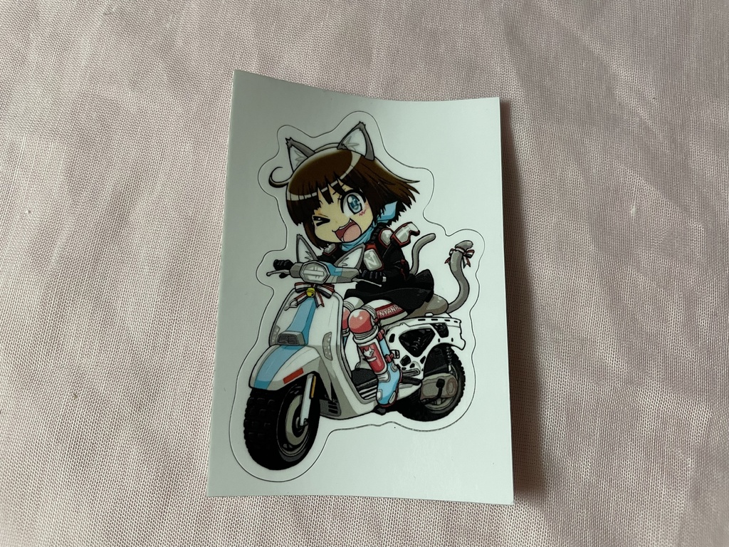 ニャンブレッタステッカーセット