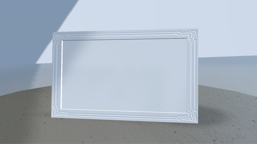 【VRChat向け】動くフォトフレーム2種類