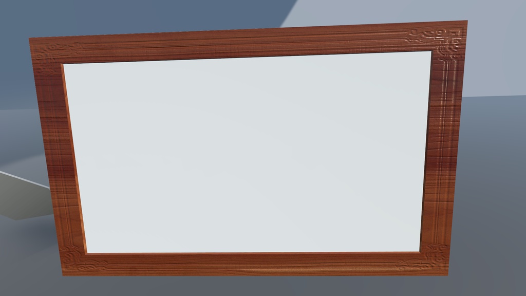 【VRChat向け】動くフォトフレーム2種類