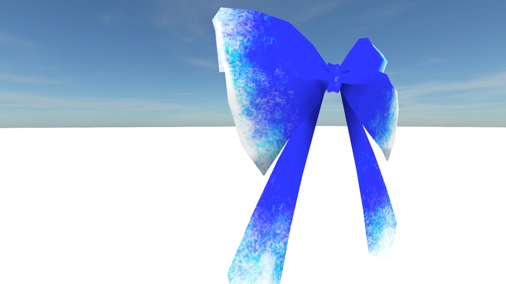 【VRChat向け】リボンセット6+1種類 + 汎用テクスチャ3種