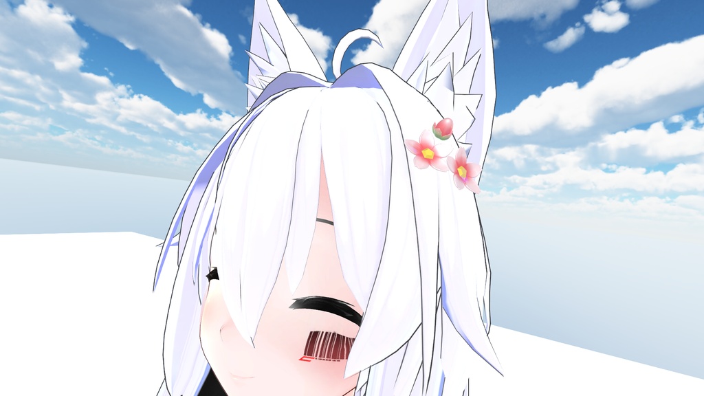 【3Dモデル】さくらアクセサリー4点セット