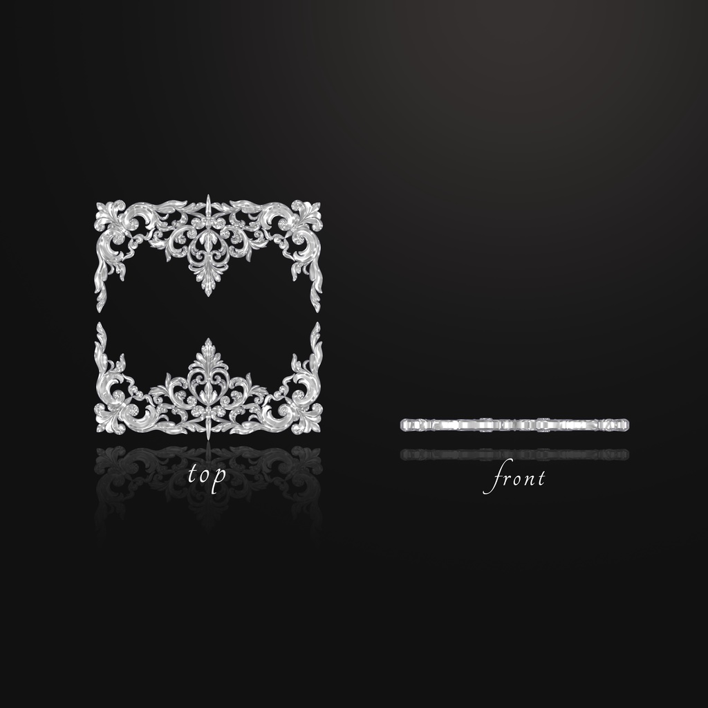 Antique Ornament Halo