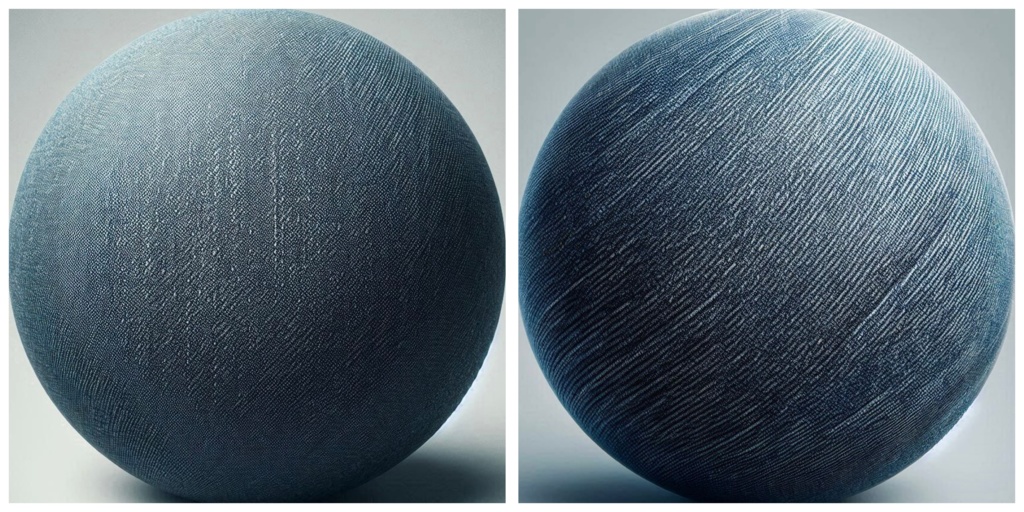 【Free】デニム生地Matcap&デニム生地NormalMapセット【無料配布】