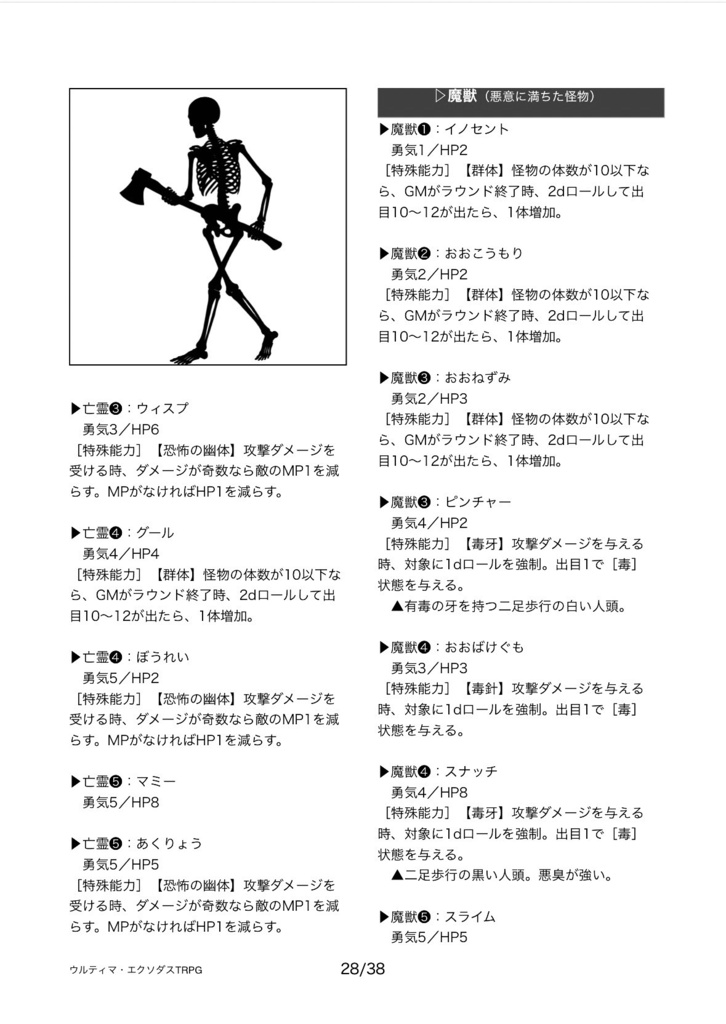 【完売】ウルティマ・エクソダスTRPG