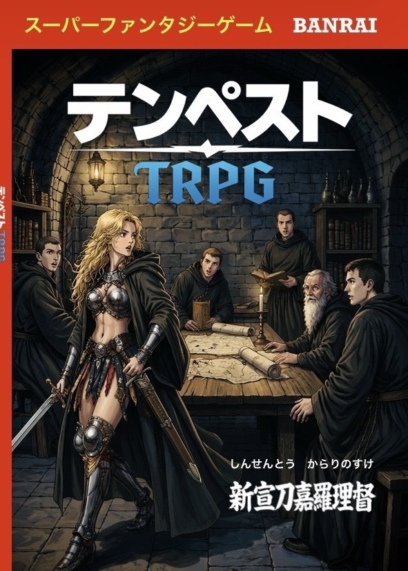 【完売】テンペストTRPG